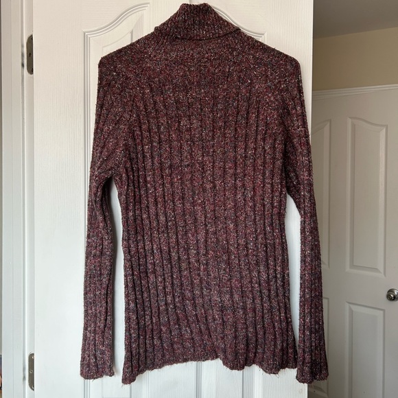 Axcess Ribbed Purple Turtleneck y2k - Picture 5 of 5